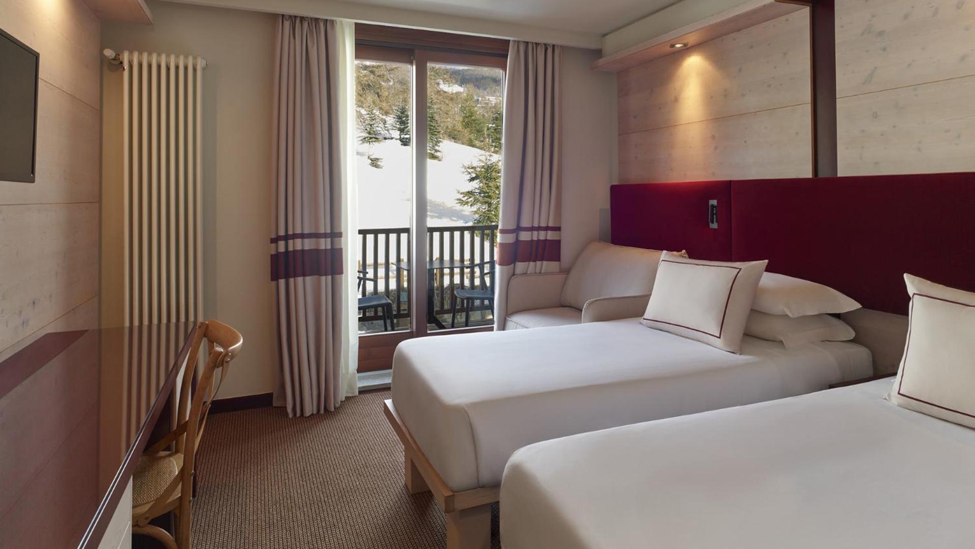 Hotel Sansicario Majestic Cesana Torinese Camera foto